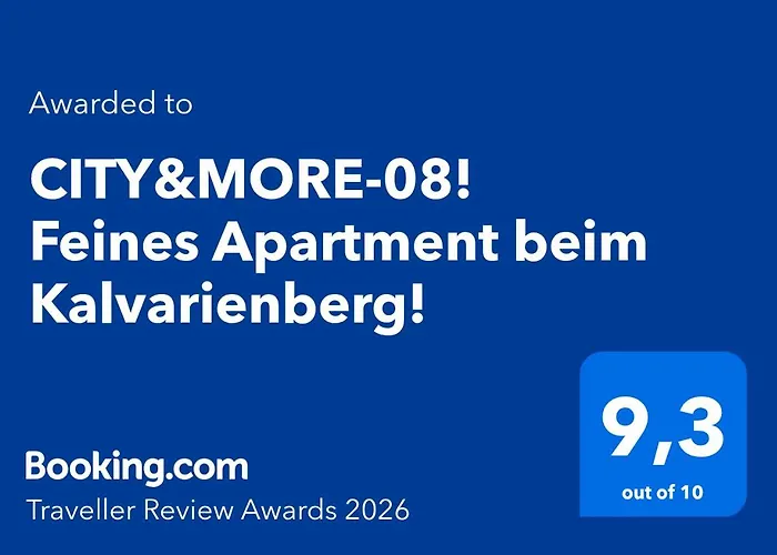 Апартаменти City&more-08! Feines Beim Kalvarienberg! *